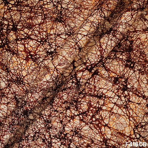Shibori Print Cambric Cotton Fabric- F4160